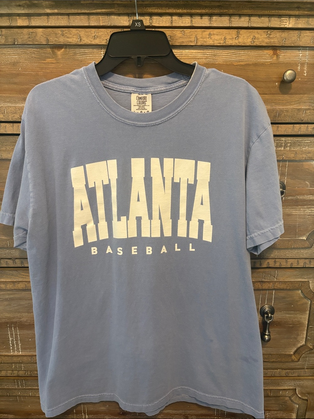 Atlanta Baseball T-Shirt - Light Blue
